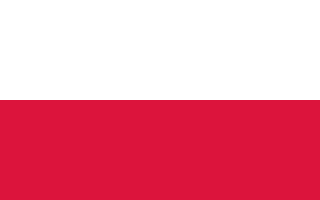 波兰国家足球队国旗 - 白红两色横条